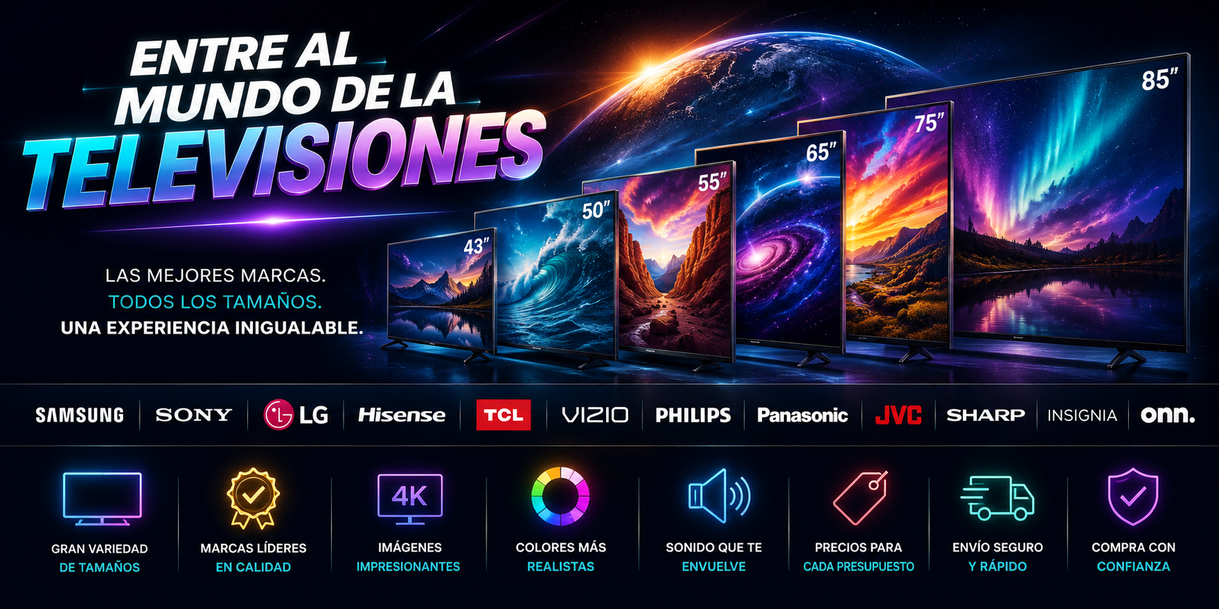 Entra al mundo de las teles - Big Club