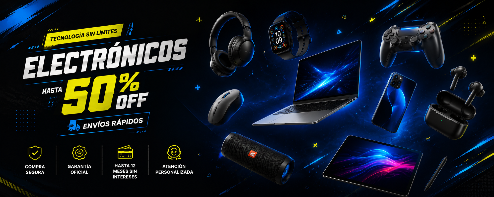 Electrónicos hasta 50% OFF